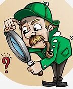 Immagine di un investigatore per scoprire l'origine del termine tarocco